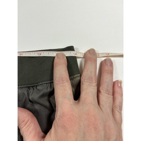 ATM Cargo Joggers Green Camo Small Silk Drawstring Waist Pockets - Picture 6 of 16